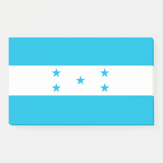 Notas con bandera de Honduras (Anverso)