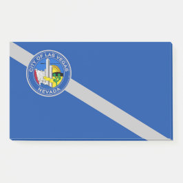 Notas con bandera de Las Vegas, Nevada, Estados Un