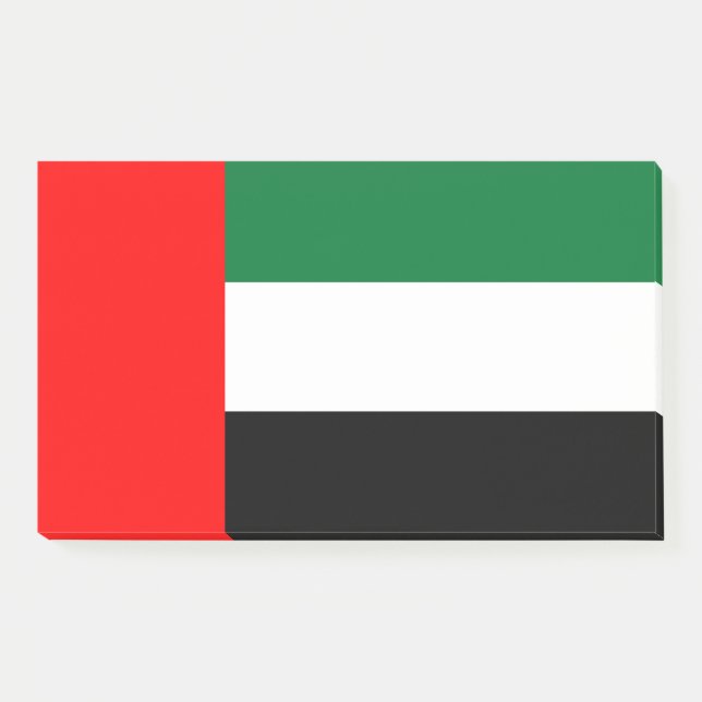 Notas con bandera de los EAU (Anverso)
