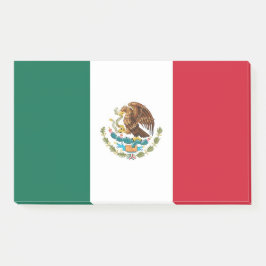 Notas con bandera de México
