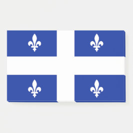 Notas con bandera de Quebec, Canadá
