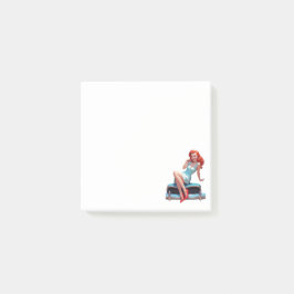 Notas con Chica de Pin-Up