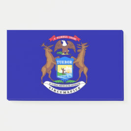 Notas con la bandera de Michigan, Estados Unidos