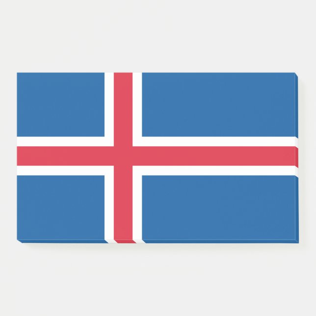 Notas con pabellón de Islandia (Anverso)