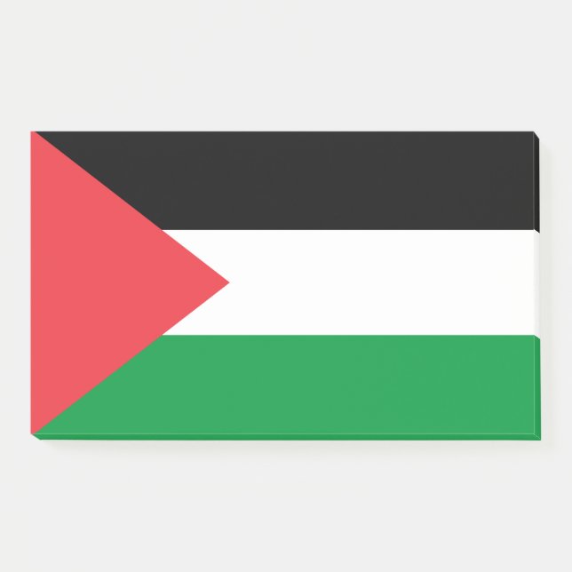 Notas con pabellón de Palestina (Anverso)
