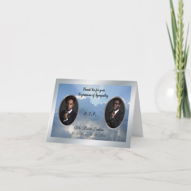 Notas de agradecimiento a African American Memoria (Anverso)