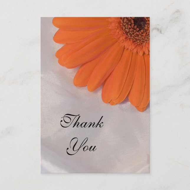 Notas de agradecimiento a la naranja Daisy sobre l (Anverso)