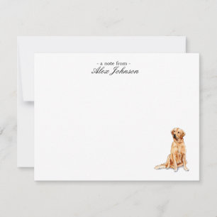 Notas de agradecimiento a la Personalizado Golden