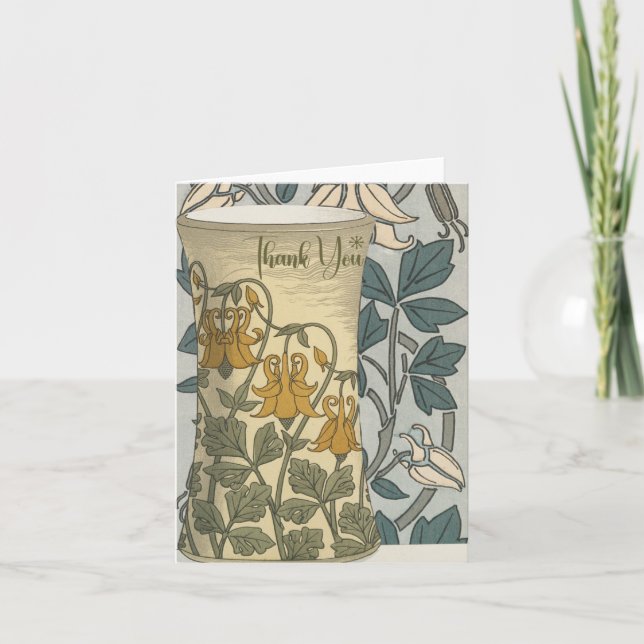 Notas de agradecimiento de Art Deco Garden (Anverso)