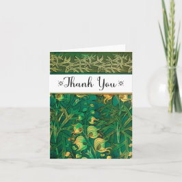 Notas de agradecimiento de Art Deco Garden