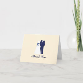 Notas de agradecimiento de Boda militar