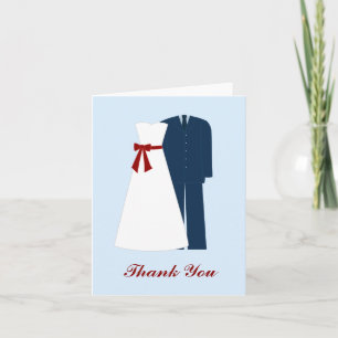 Notas de agradecimiento de boda militar