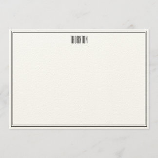 Notas de agradecimiento de la hoja de la lata