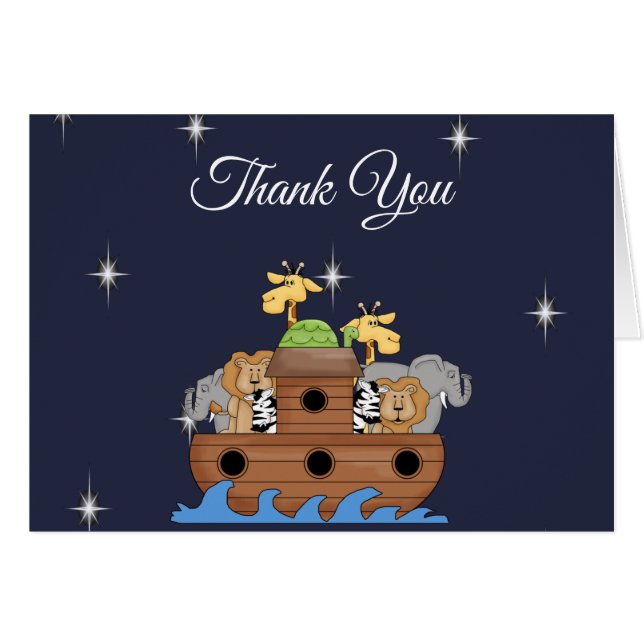 Notas de agradecimiento de Noah's Ark (Anverso (Horizontal))