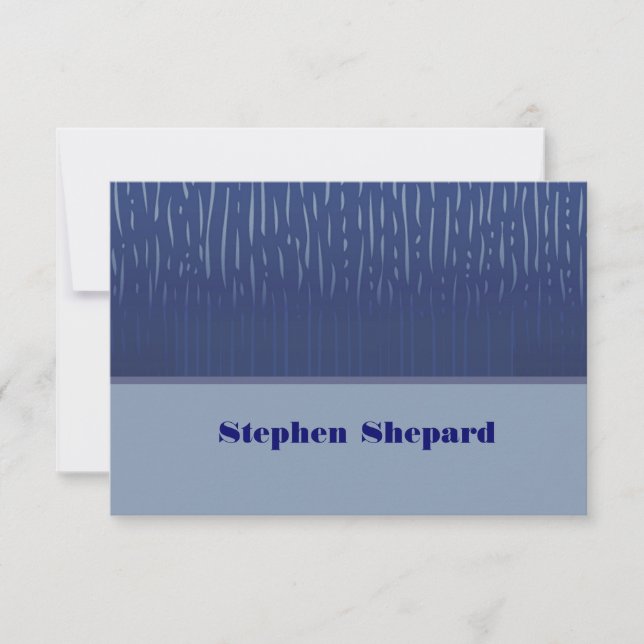 Notas de agradecimiento del bosque submarino (Anverso)