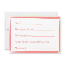 Notas de agradecimiento "Manuscritas" para complet