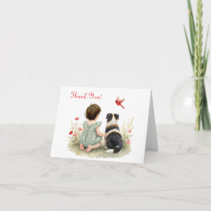 Notas de agradecimiento para baby shower