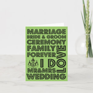 Notas de agradecimiento para bodas al estilo de La
