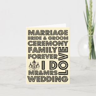 Notas de agradecimiento para el Boda Vegas Style