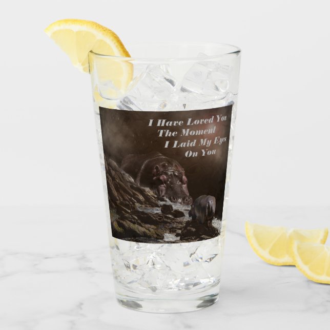 Notas de amor de Hippo, Glass de bebida de cumplea (Anverso (hielo))