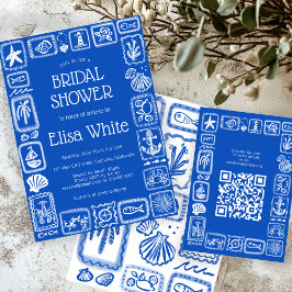 Notas de amor desde el mar Moderno QR personalizad