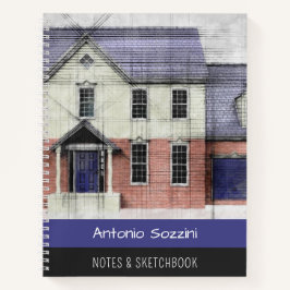 Notas de arquitecto y cuadernos Personalizados de