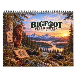 Notas de Campo de Bigfoot Calendario 2027