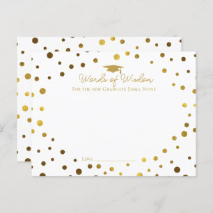 notas de consejos de opinión para graduados