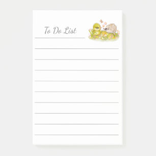 Notas de Duckling Hedgehog Personalize Post-it®