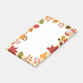 Notas de elementos de otoño