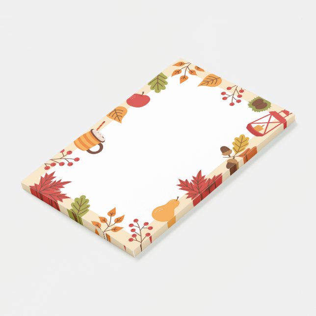 Notas de elementos de otoño (En perspectiva)