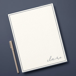 Notas de época de Dark Blue Stationery