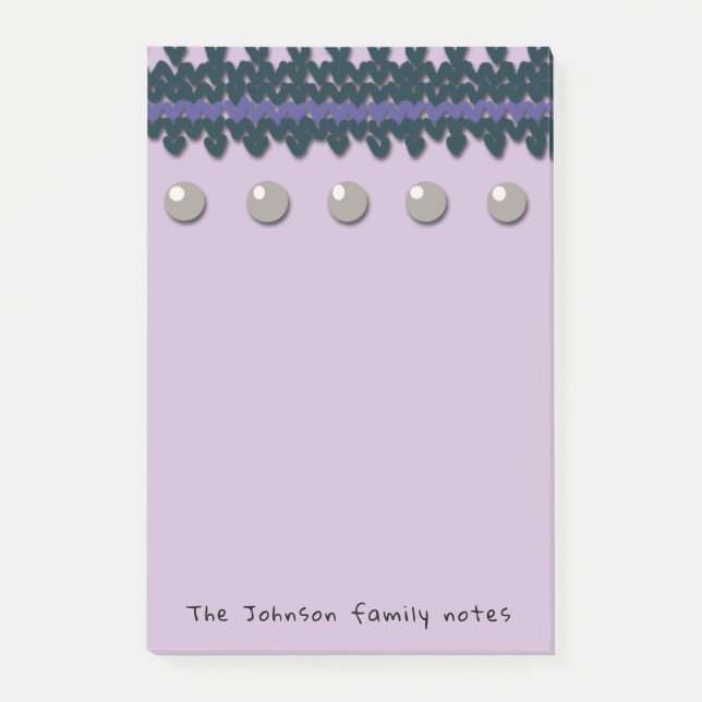 Notas de familia estacionales con texto y color Pe (Anverso)