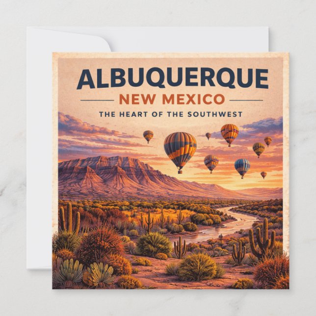 Notas de globos aerostáticos de Albuquerque del su (Anverso)