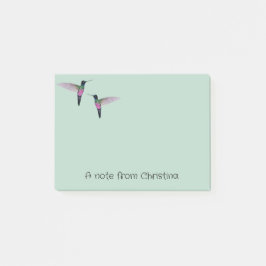 Notas de Hummingbird personalizado