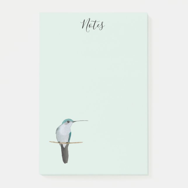 Notas de Hummingbird Post-it (Anverso)