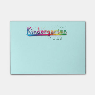 Notas de Kindergarten Post-it®