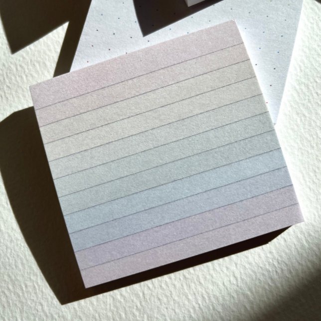Notas de la banda de Rainbow Pastel (RainbowRule with soft stripes and grey lines.)