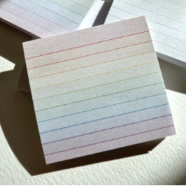 Notas de la banda del paño arcoiris - Multicolor