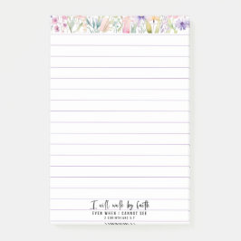 Notas de la Biblia: Caminaré Por La Fe