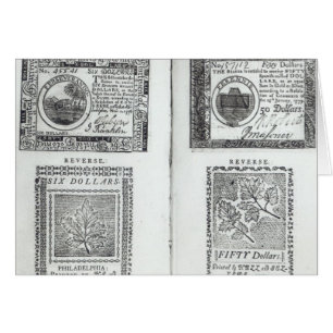 Notas de la moneda continental