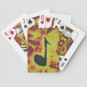 Notas de la música de amor Cartas de reproducción