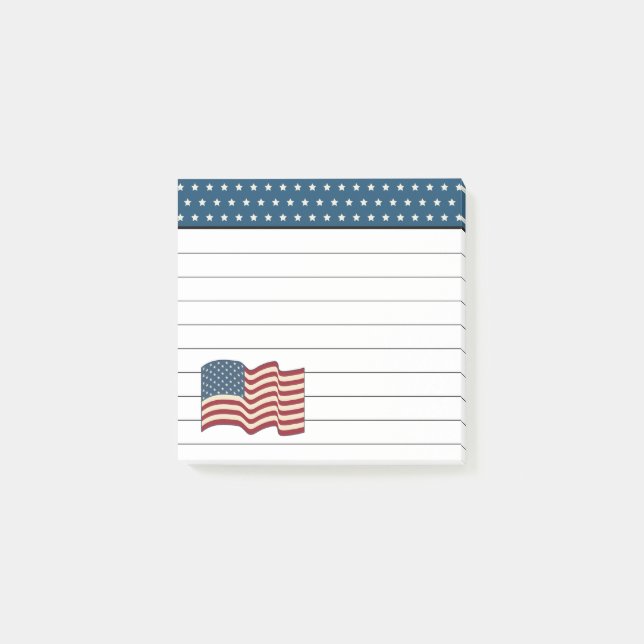 Notas de la publicación de la bandera de Estados U (Anverso)
