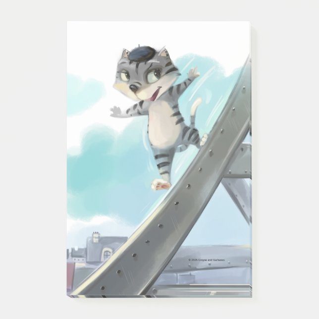 Notas de la Torre Eiffel de 4" x 6" (Anverso)