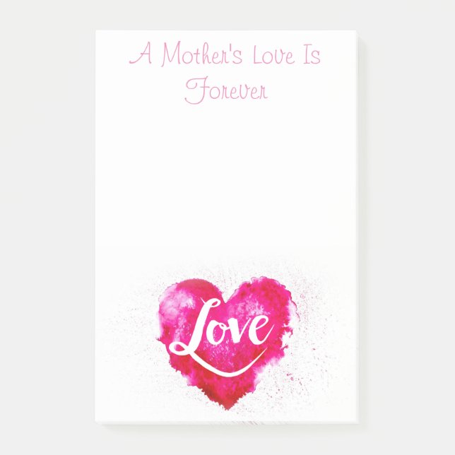 Notas de Mamá Madre Post-it (Anverso)