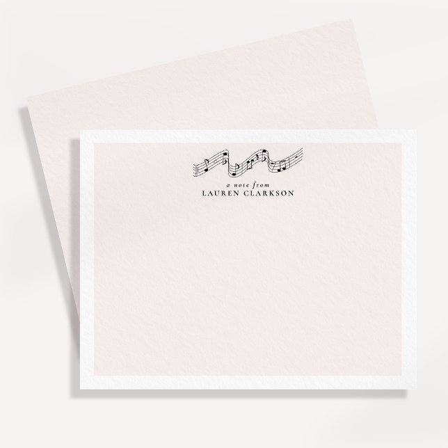 Notas de música Tarjeta de nota personalizada Mini (Subido por el creador)