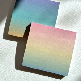 Notas de Ombré Rainbow Post-it