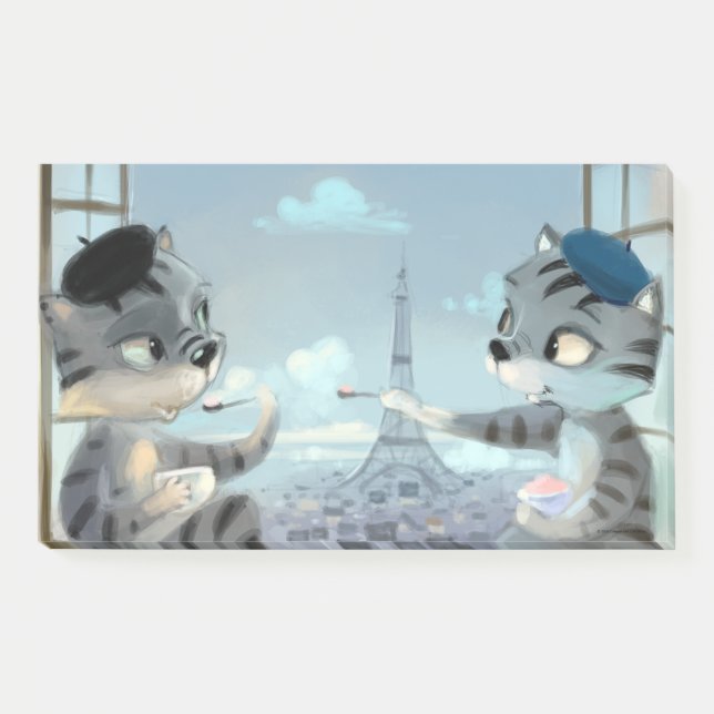 Notas de París por día 10" x 6" (Anverso)