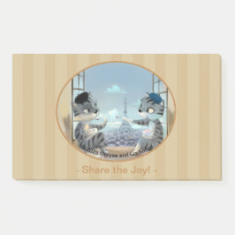 Notas de París por día 10" x 6" - Alegría