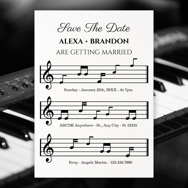 notas de partitura de música Boda (Subido por el creador)